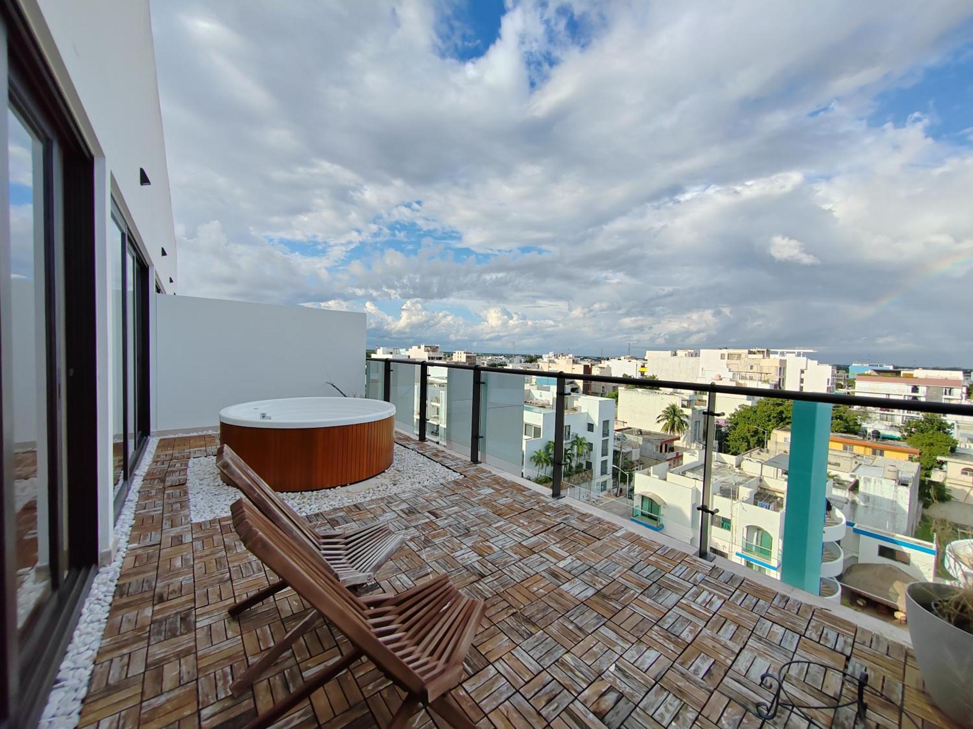 New & Equipped Apartment Steps From The Beach With Pool Jacuzzi By Yeah ปลายาเดลการ์เมน ภายนอก รูปภาพ